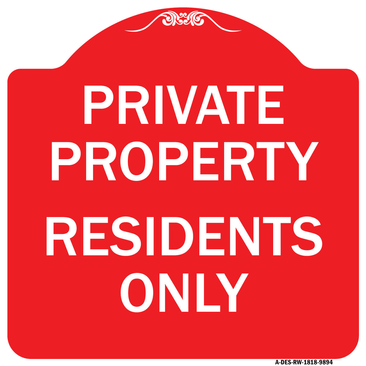 Residents Only