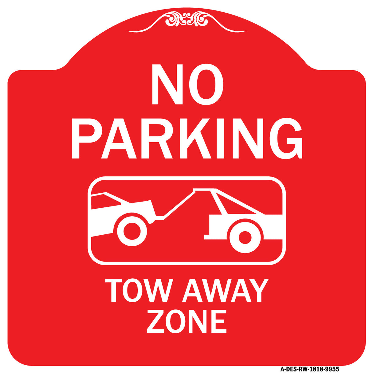 No Parking Tow Away Zone