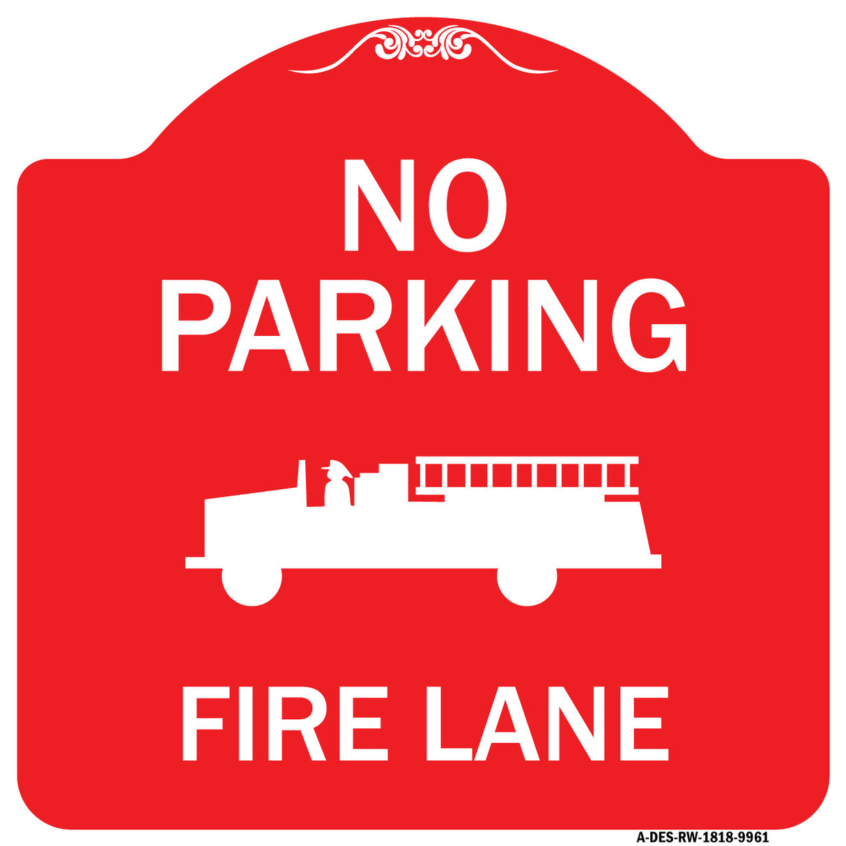 No Parking Fire Lane