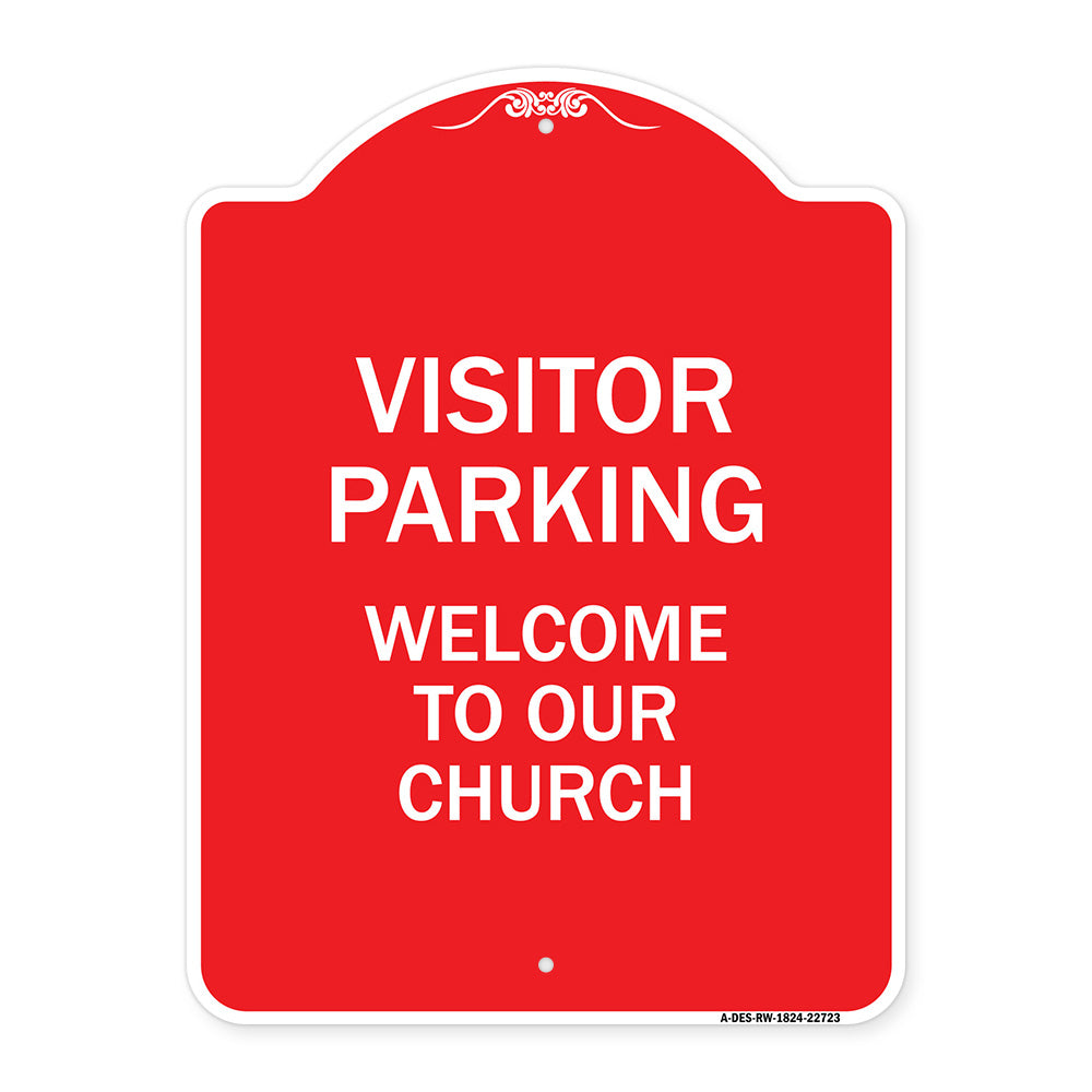 Visitor Parking Welcome to Our Church