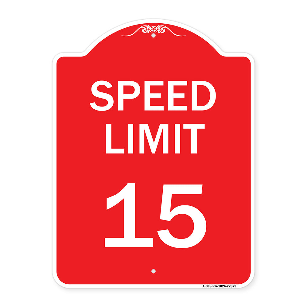 Speed Limit 15 Mph