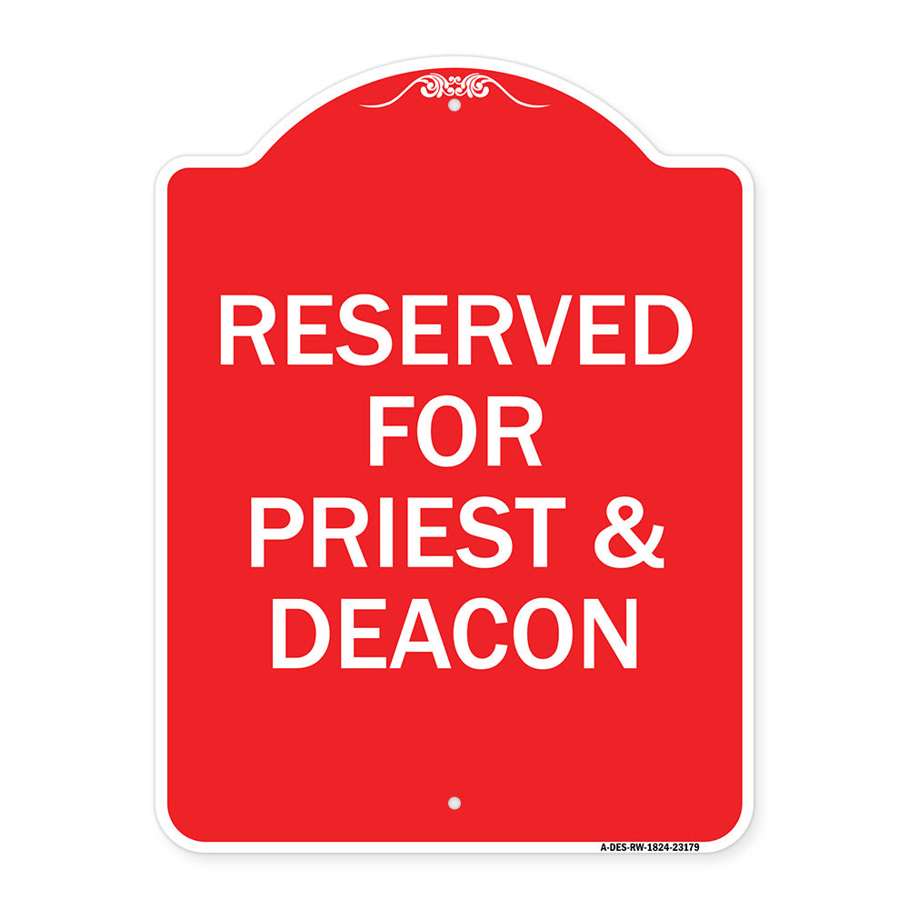 Reserved for Priest & Deacon
