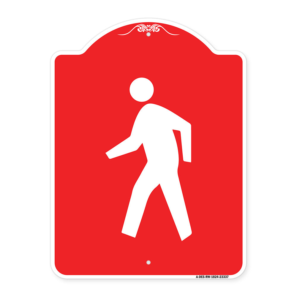 Pedestrian Crossing Symbol