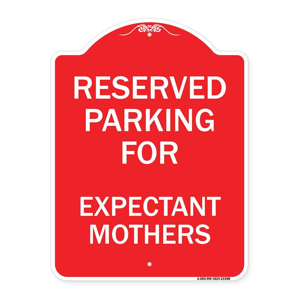 Parking Reserved for Expectant Mothers