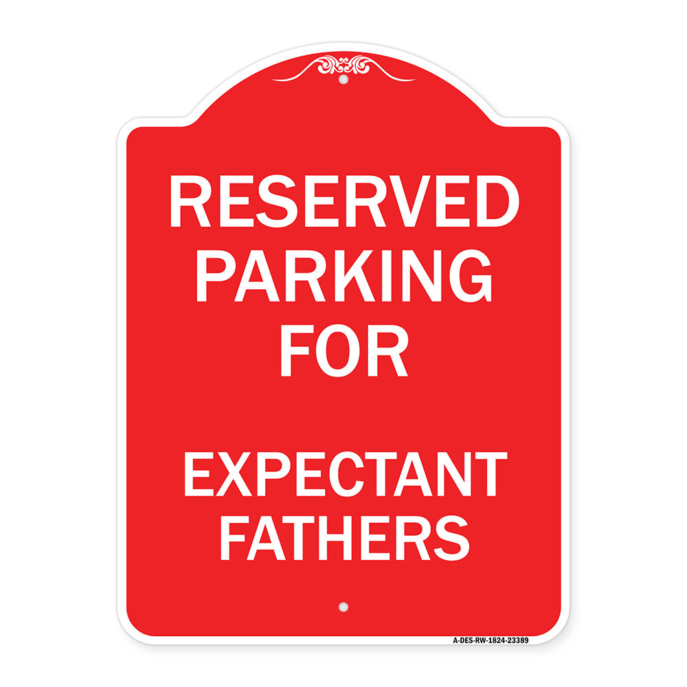 Parking Reserved for Expectant Fathers