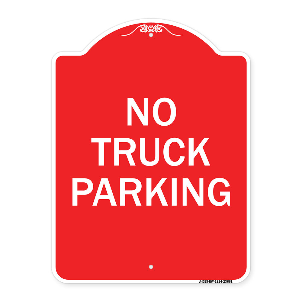 No Parking Sign No Truck Parking