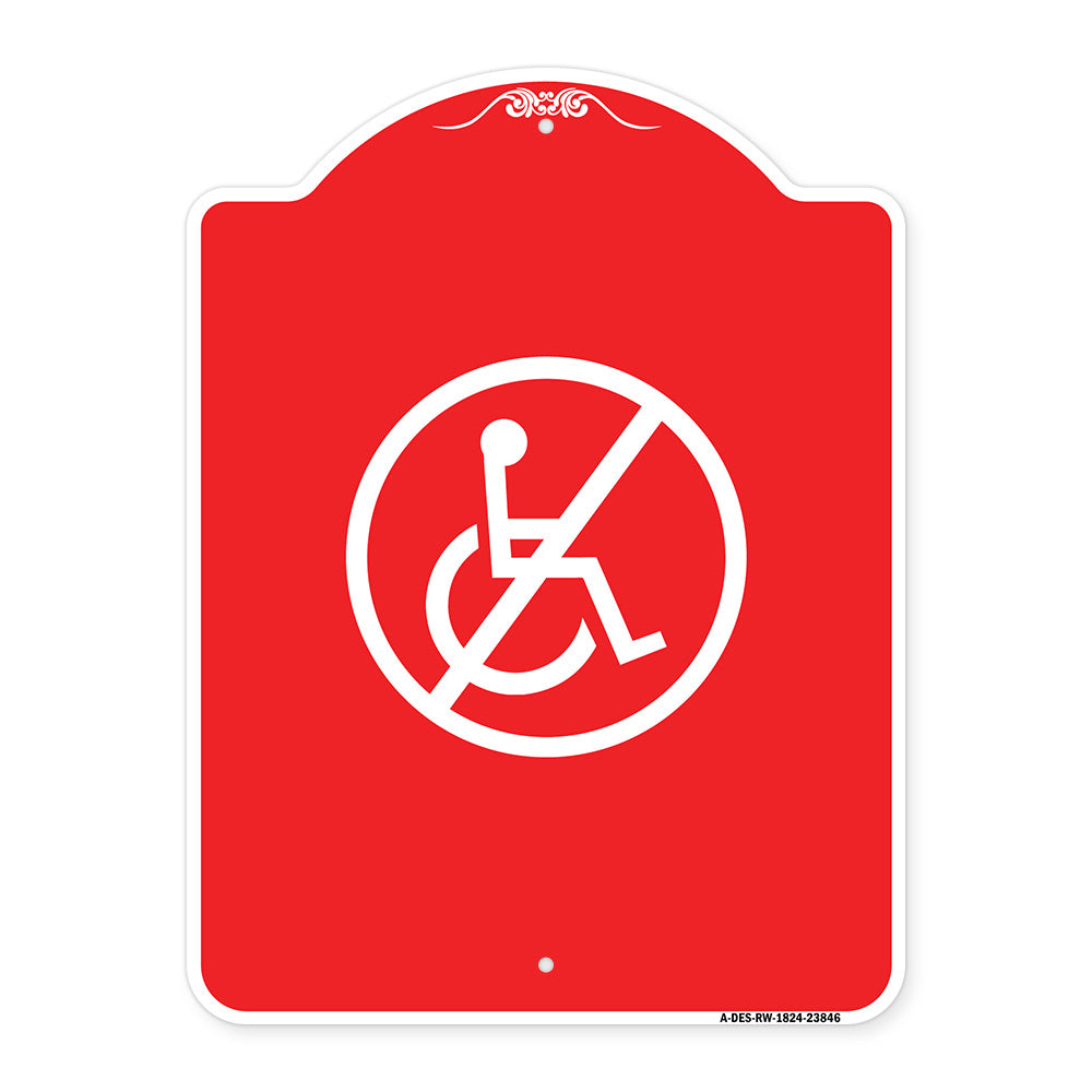 No Handicap Symbol