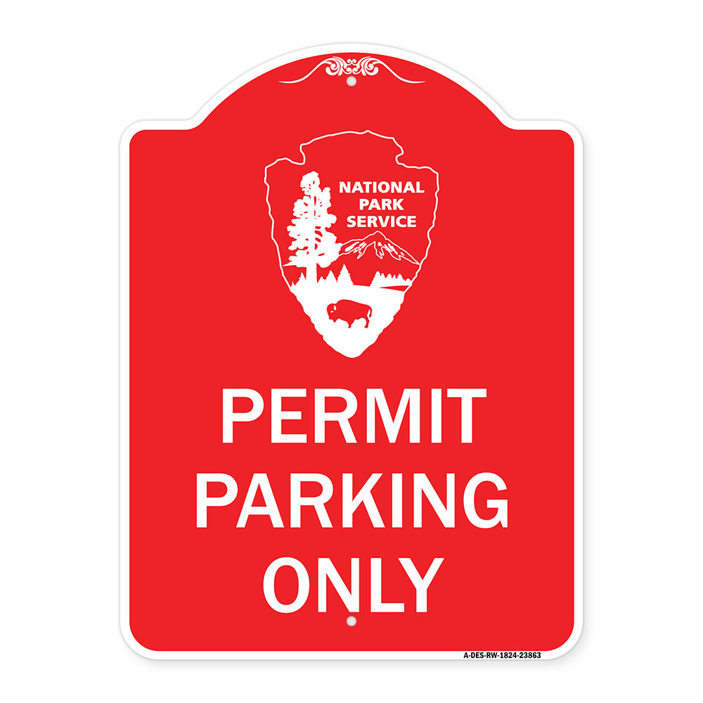 National Park Service - Permit Parking Only