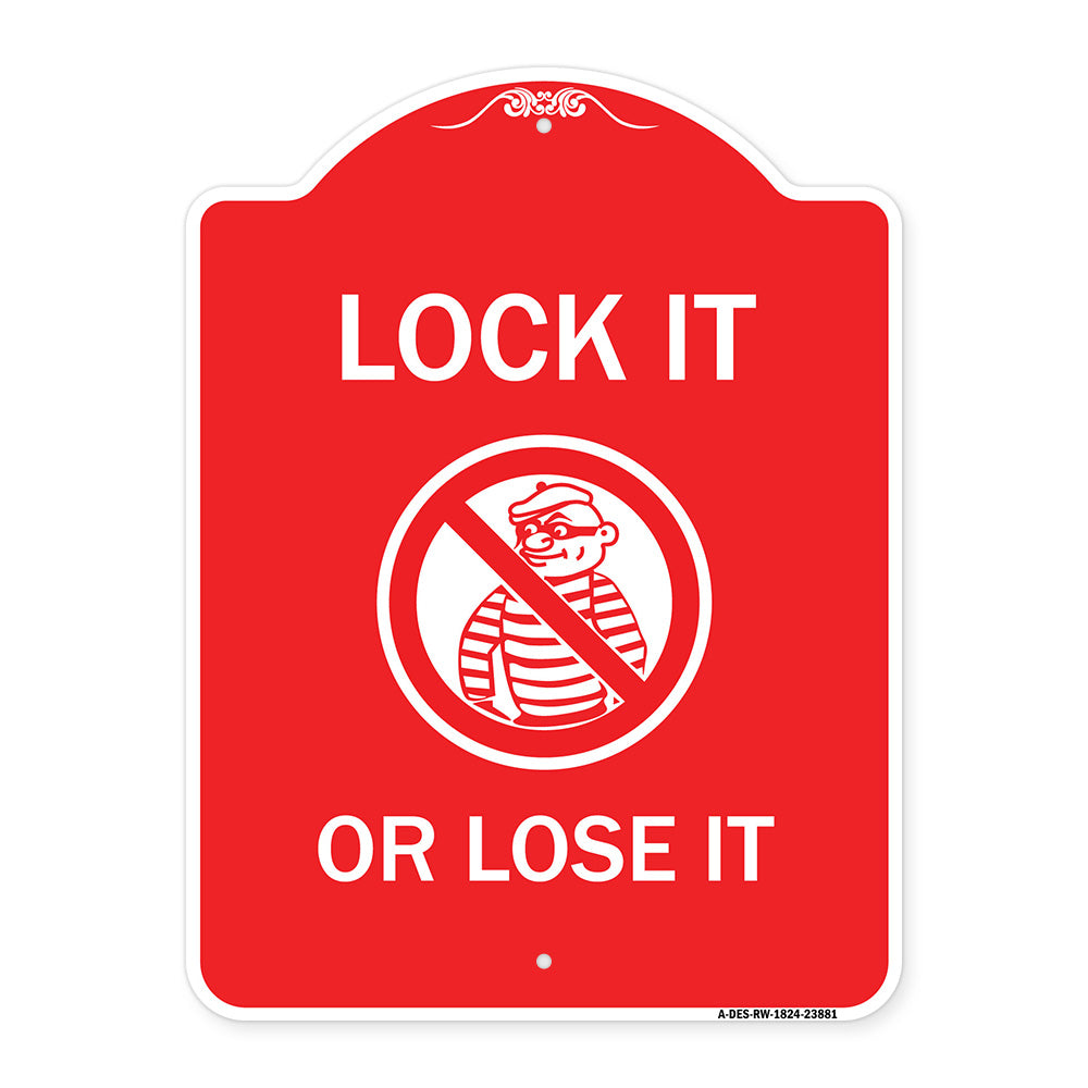 Lock It or Lose It (With Graphic)