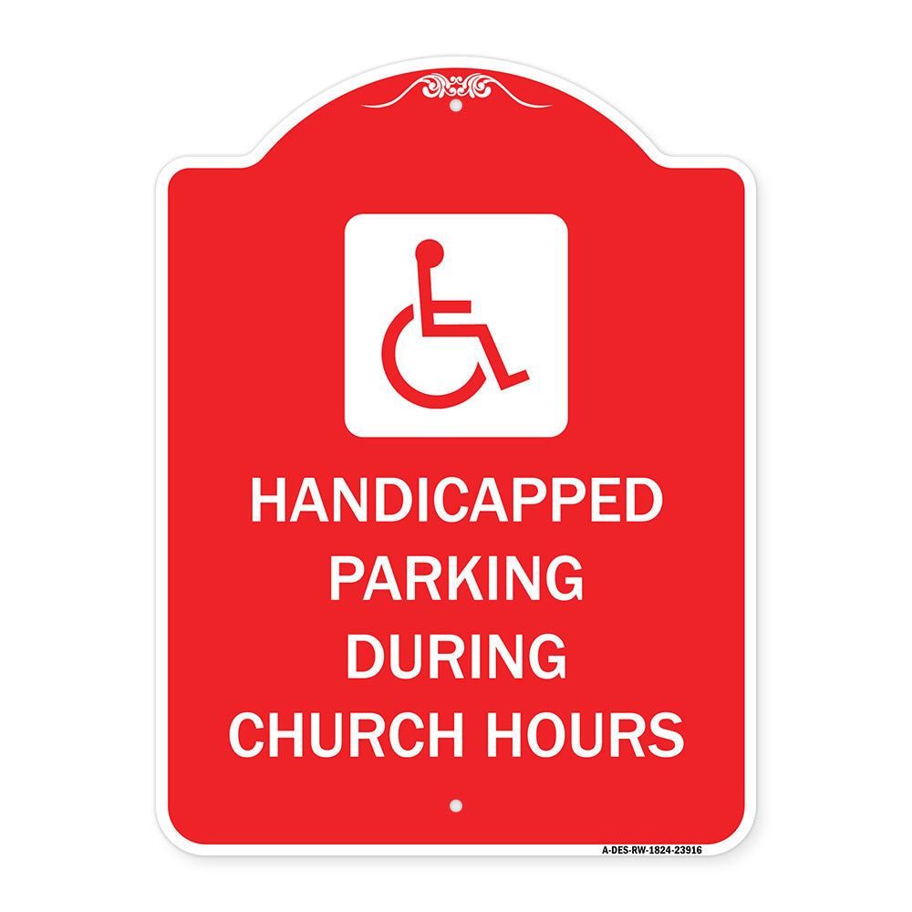 Handicapped Parking During Church Hours (With Graphic)