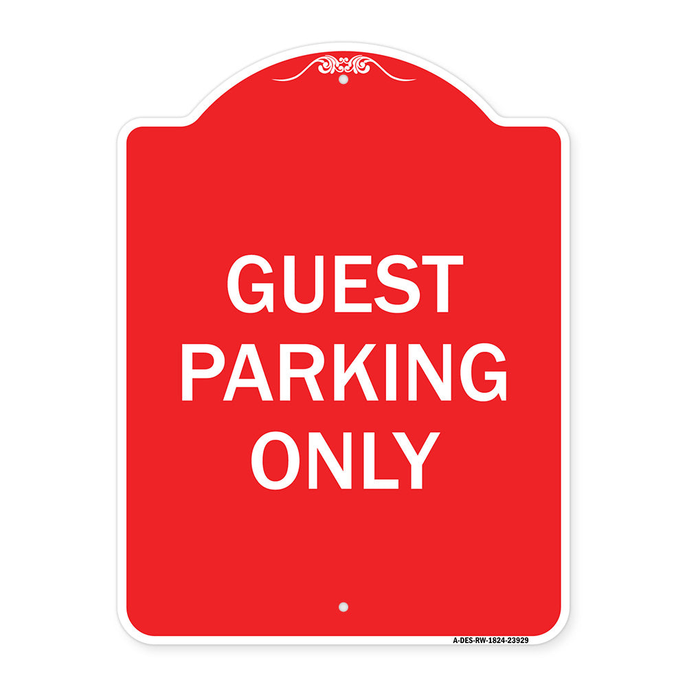 Guest Parking Only
