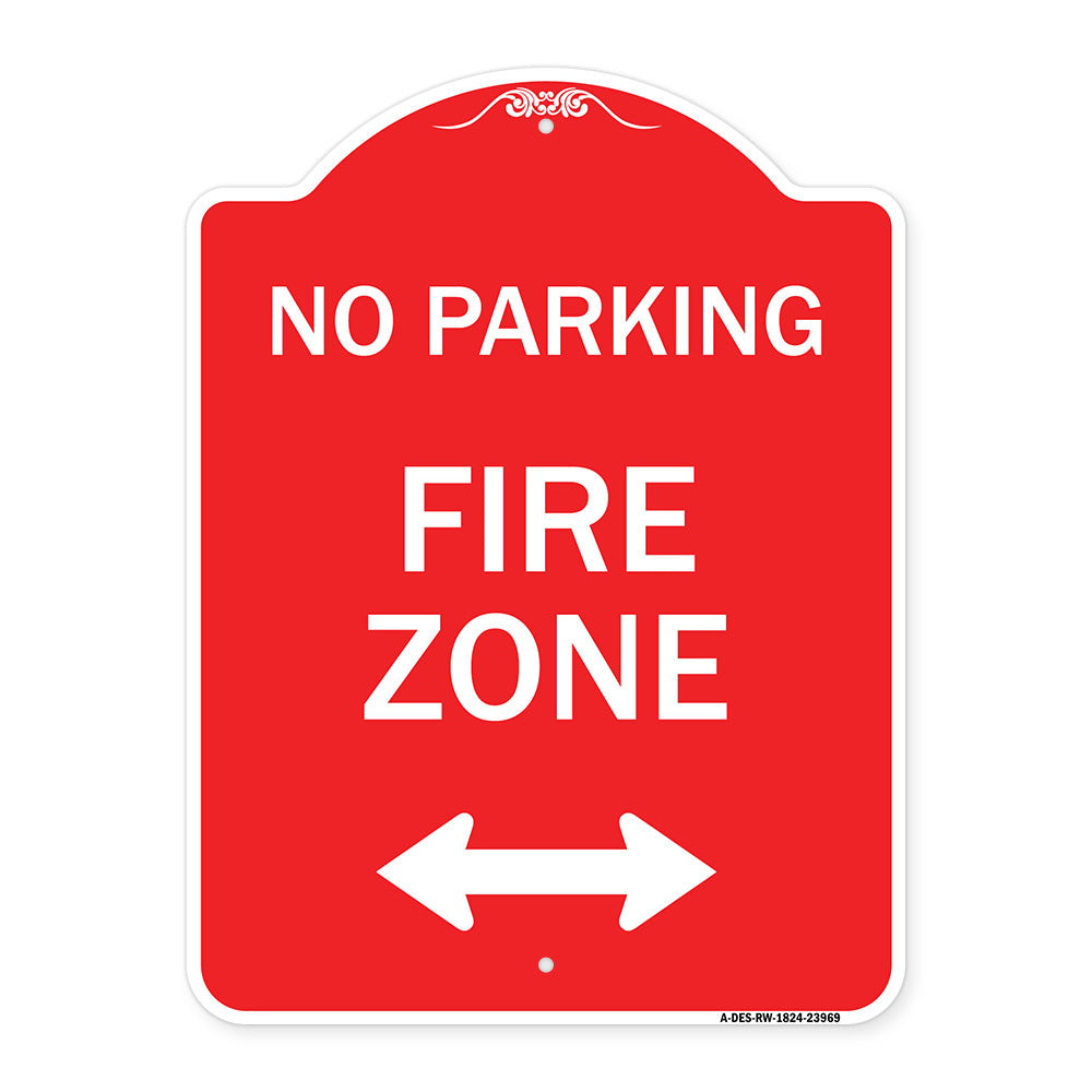 Fire Zone with Bidirectional Arrow