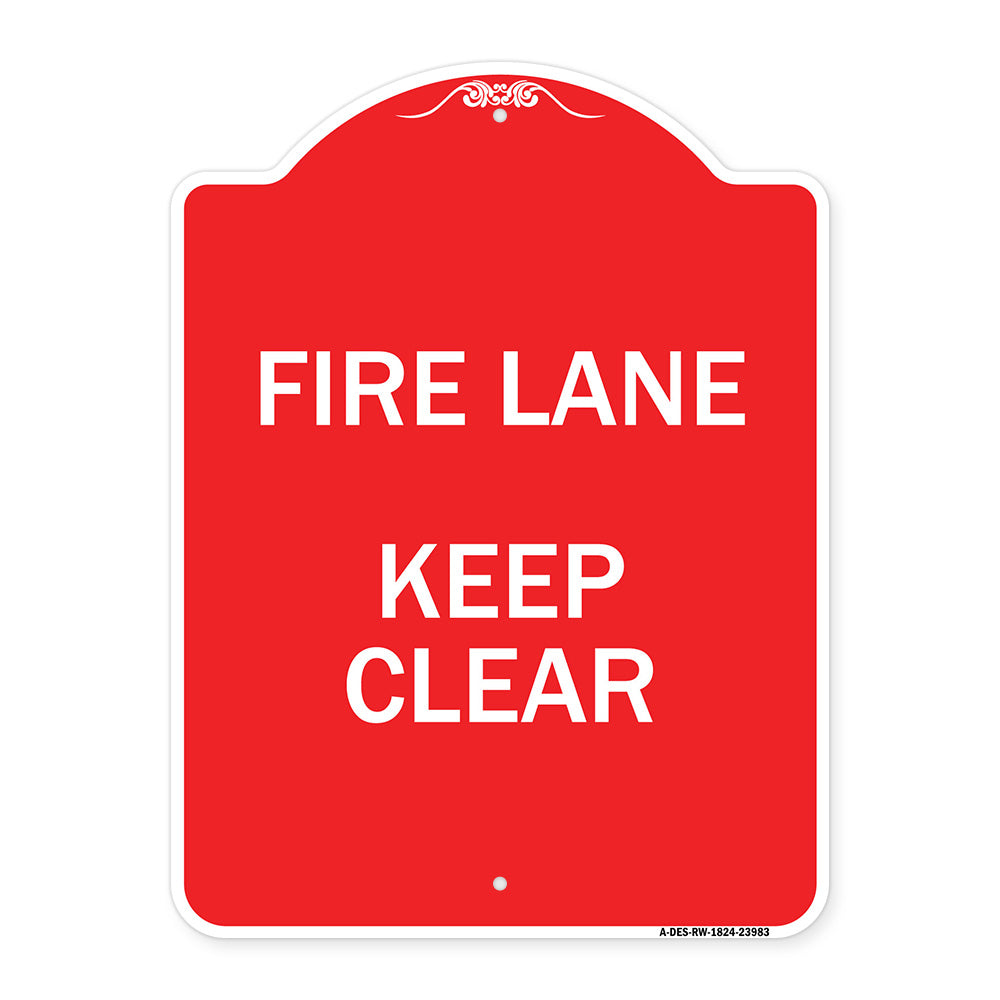 Fire Lane Keep Clear