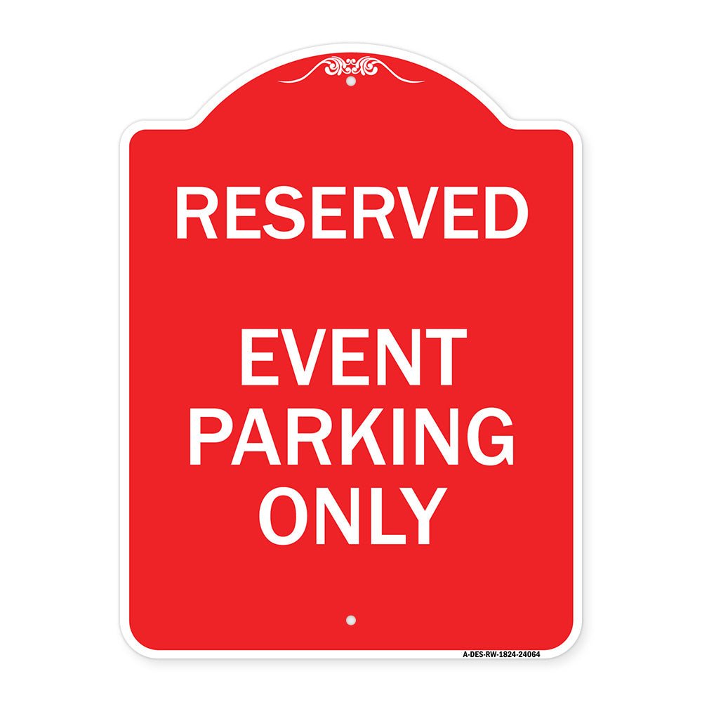 Event Parking Only