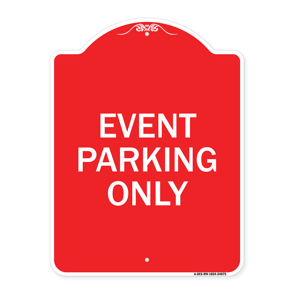 Event Parking Only