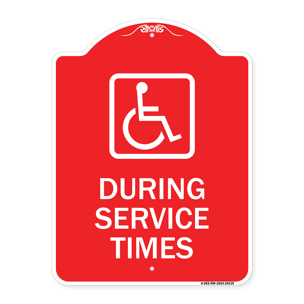During Service Times (With Graphic)
