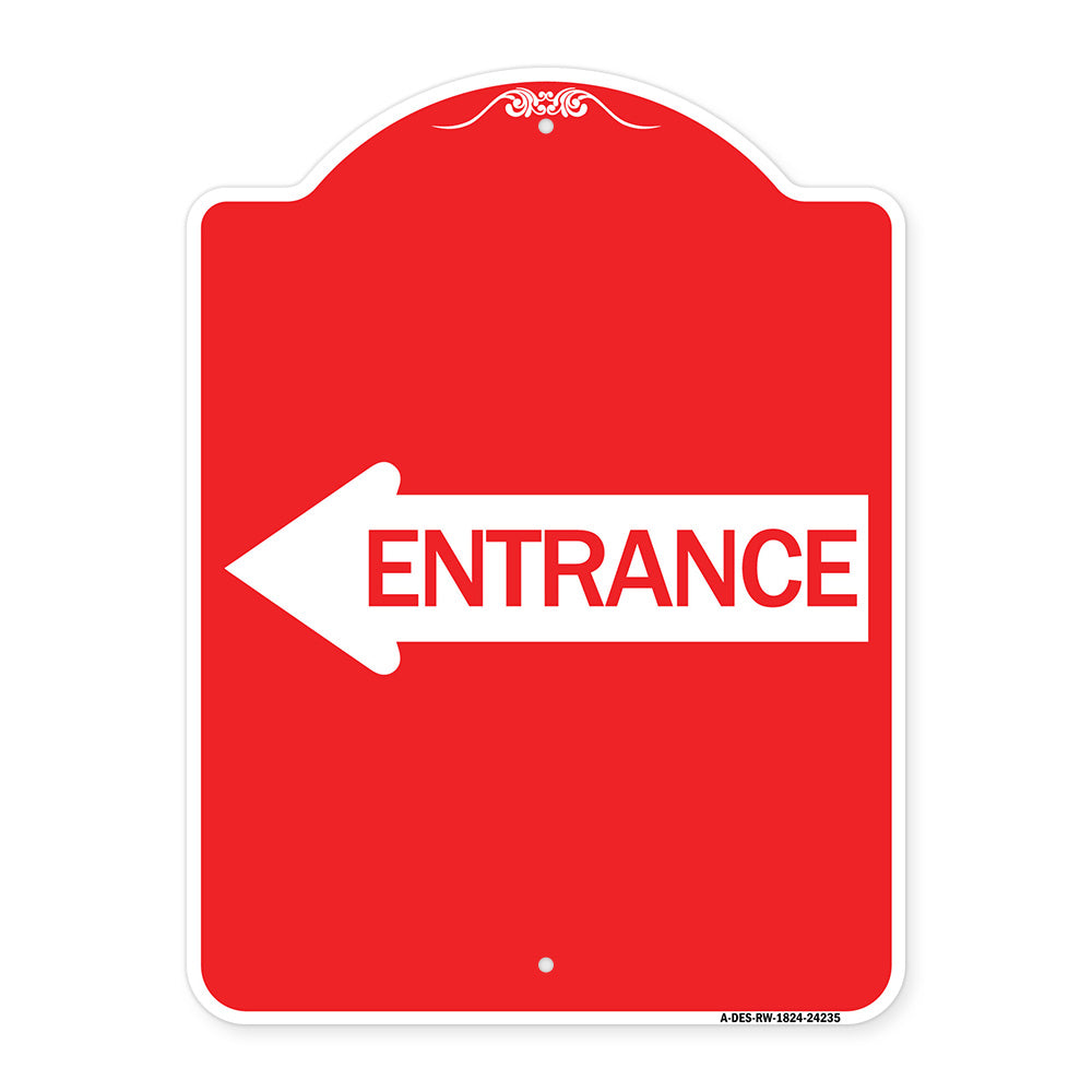 Left Arrow Entrance