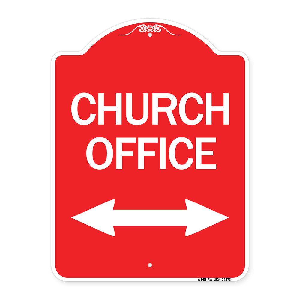 Church Parking (With Bidirectional Arrow)