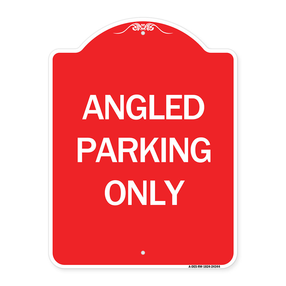 Angle Parking Only