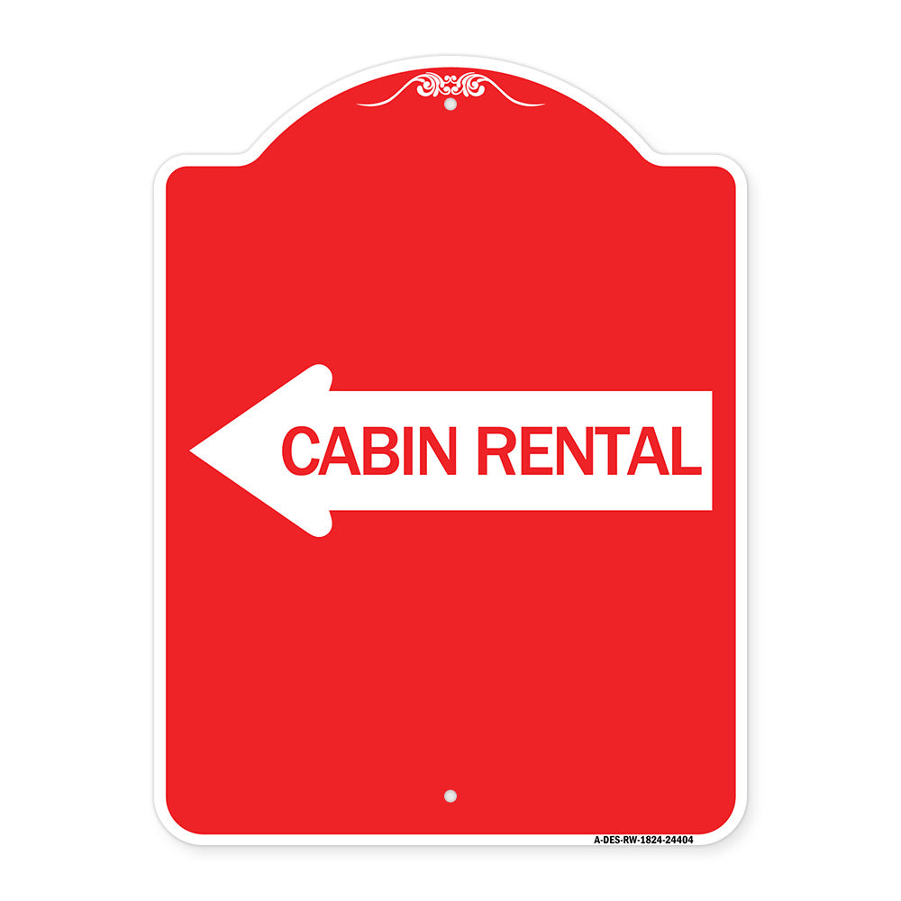 Cabin Rental (With Left Arrow)