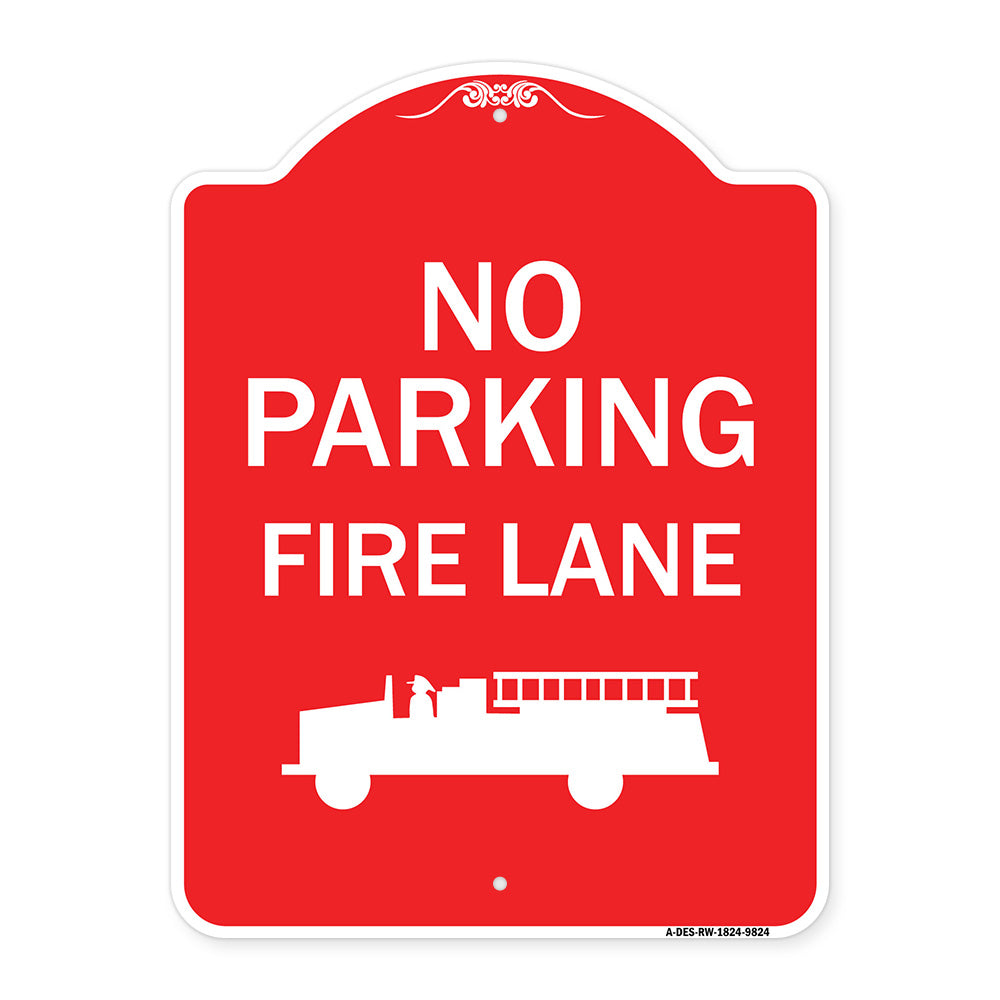 No Parking Fire Lane