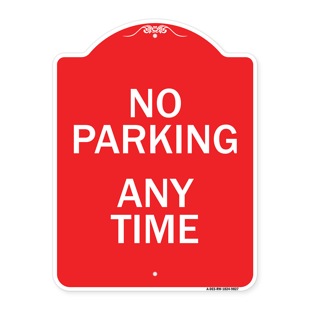 No Parking Any Time