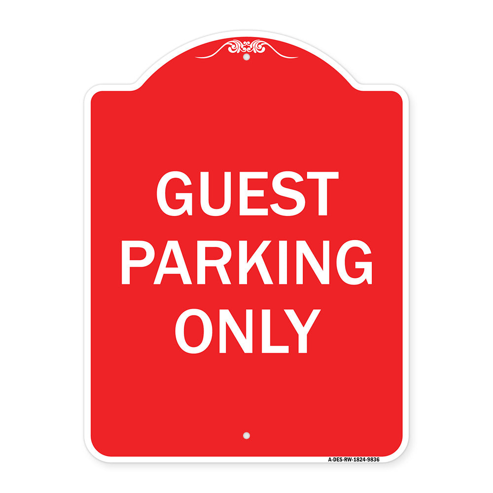 Guest Parking Only