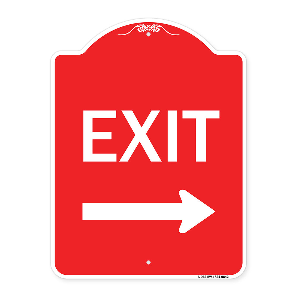 Exit With Right Arrow