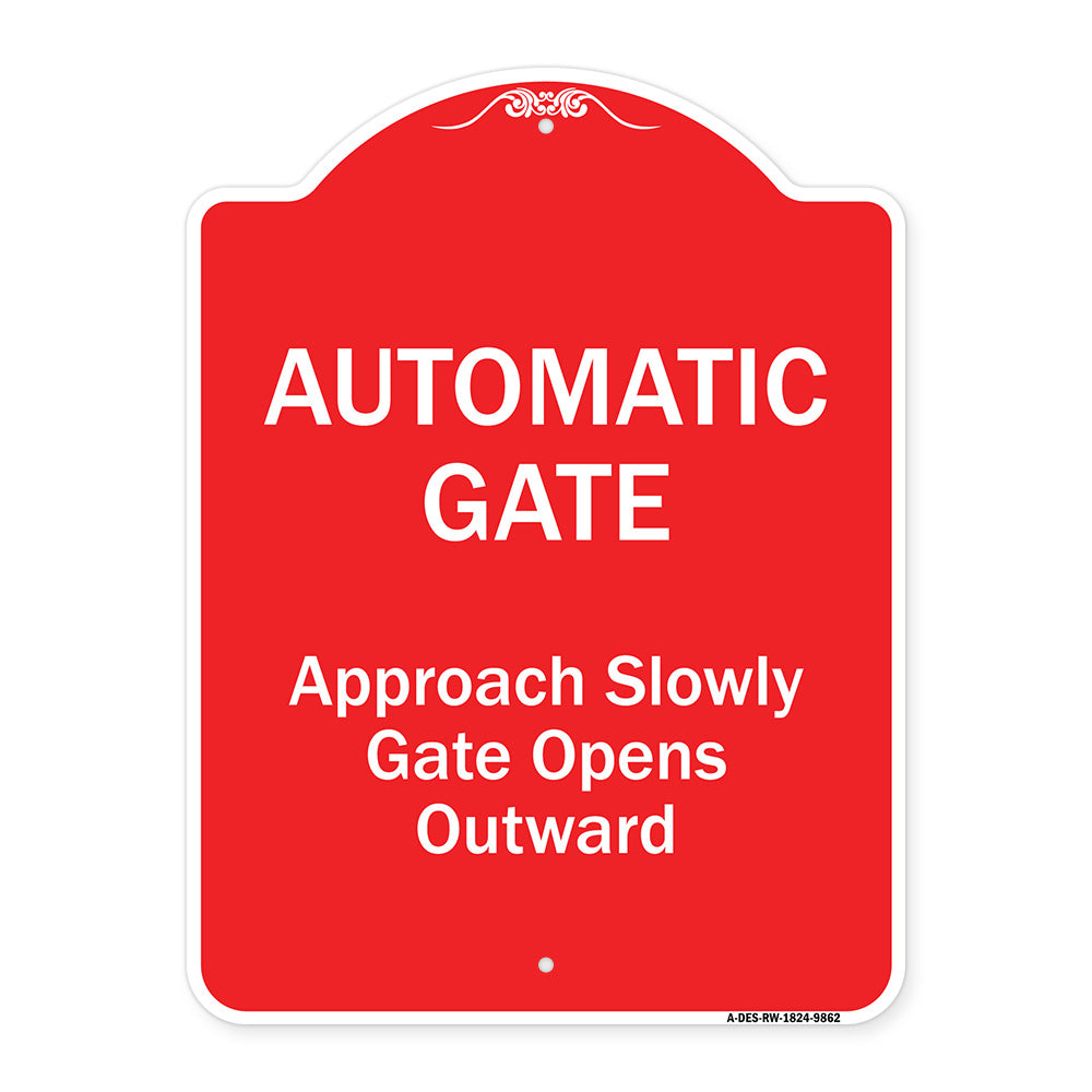 Automatic Gate Approach Slowly Gate Opens