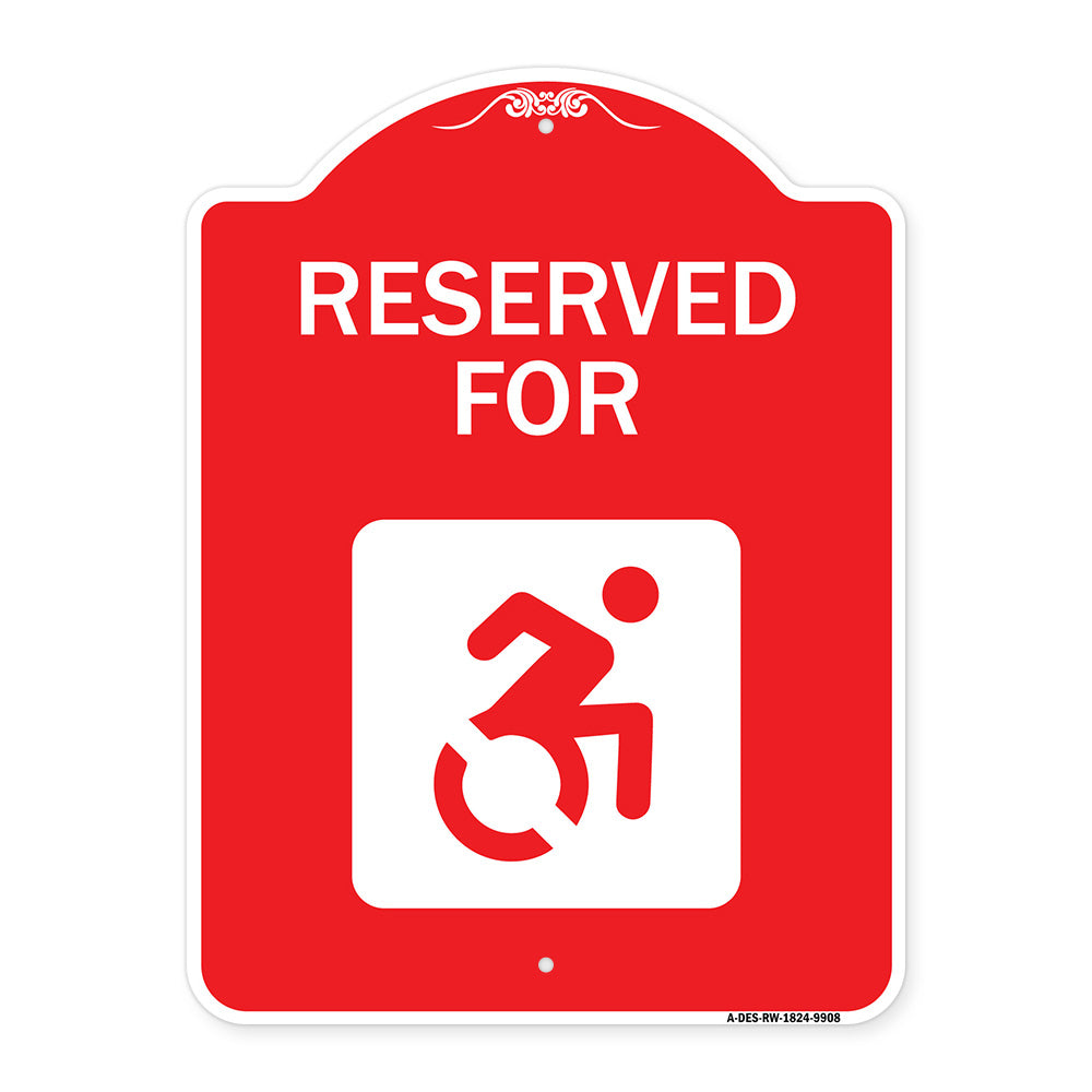 Reserved For (With Accessible Symbol)