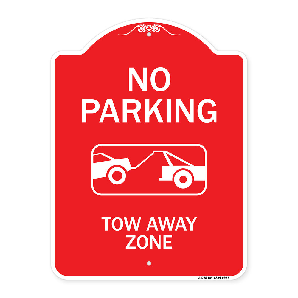 No Parking Tow Away Zone