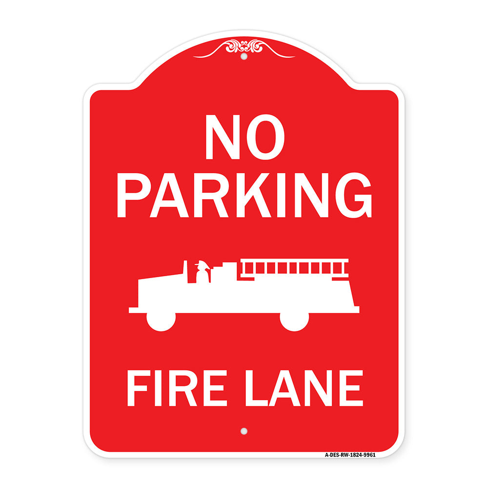 No Parking Fire Lane