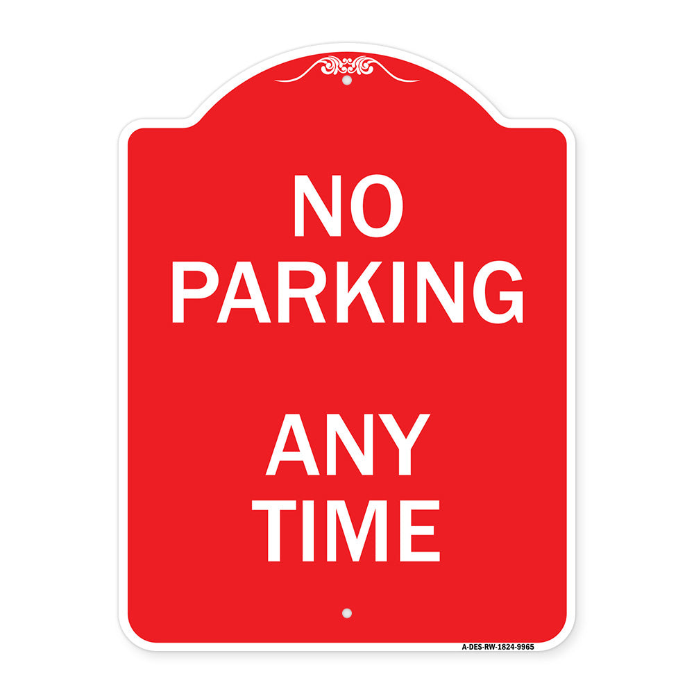 No Parking Anytime
