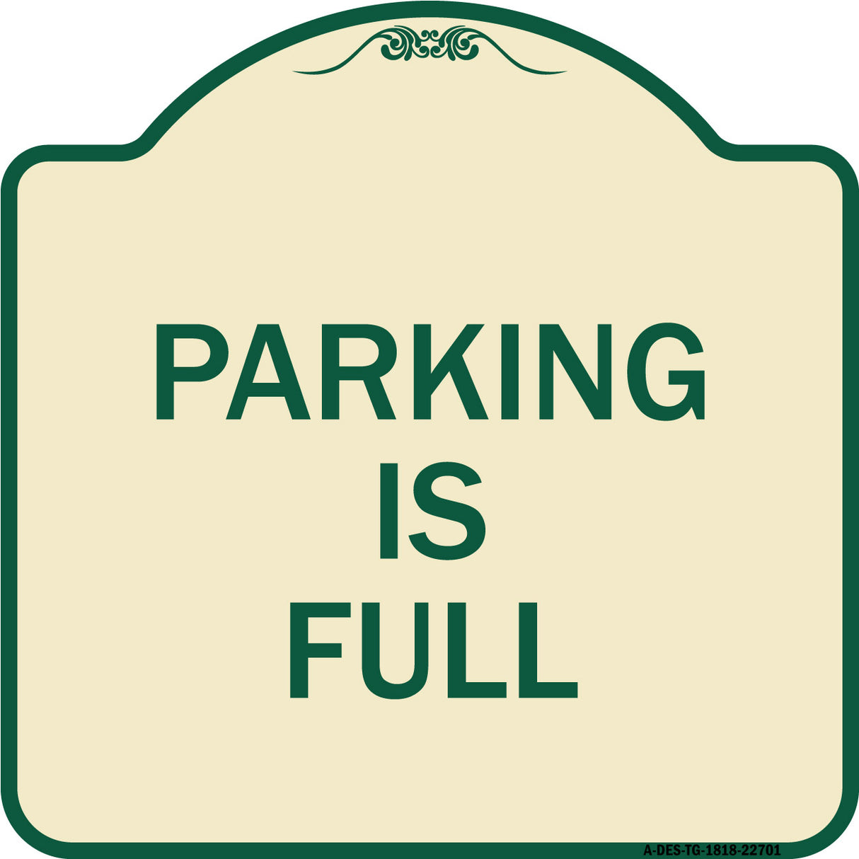 Parking Is Full