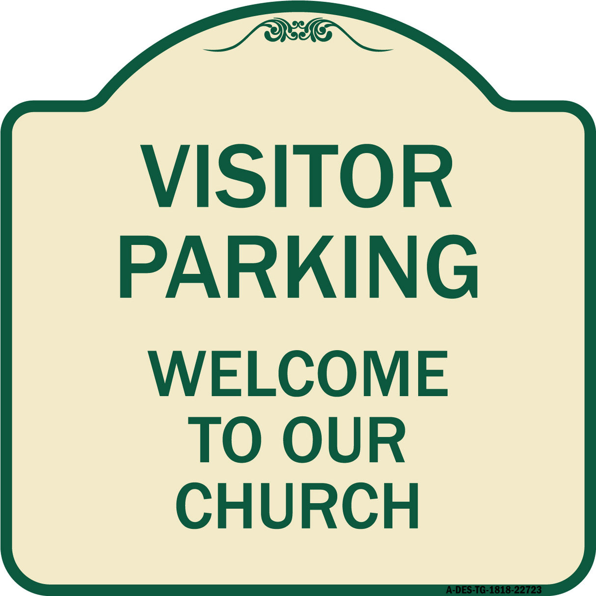 Visitor Parking Welcome to Our Church