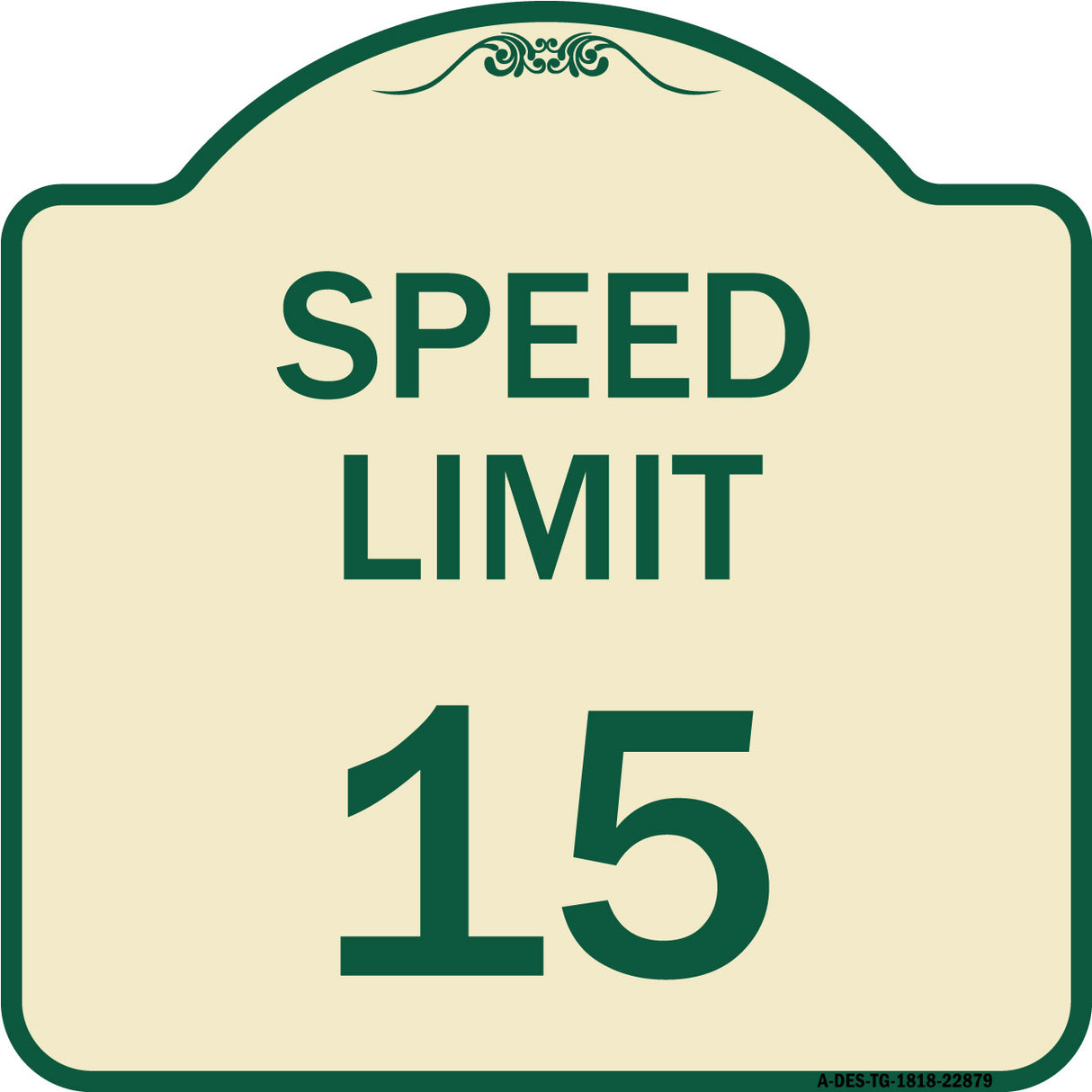 Speed Limit 15 Mph