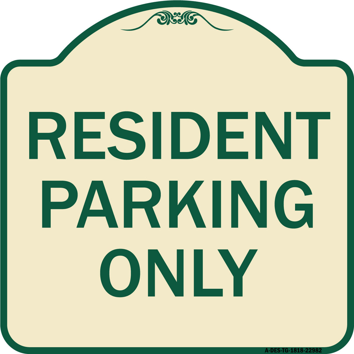 Resident Parking Only