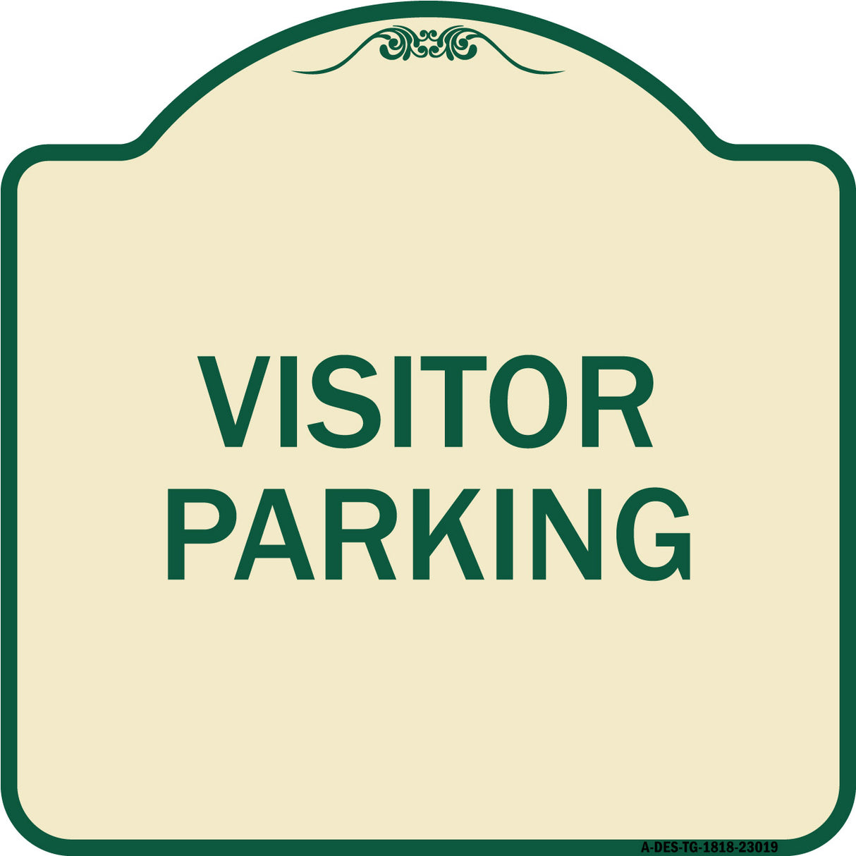Reserved Parking Sign Visitor Parking