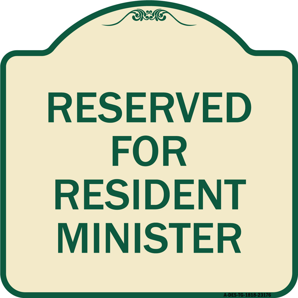 Reserved for Resident Minister