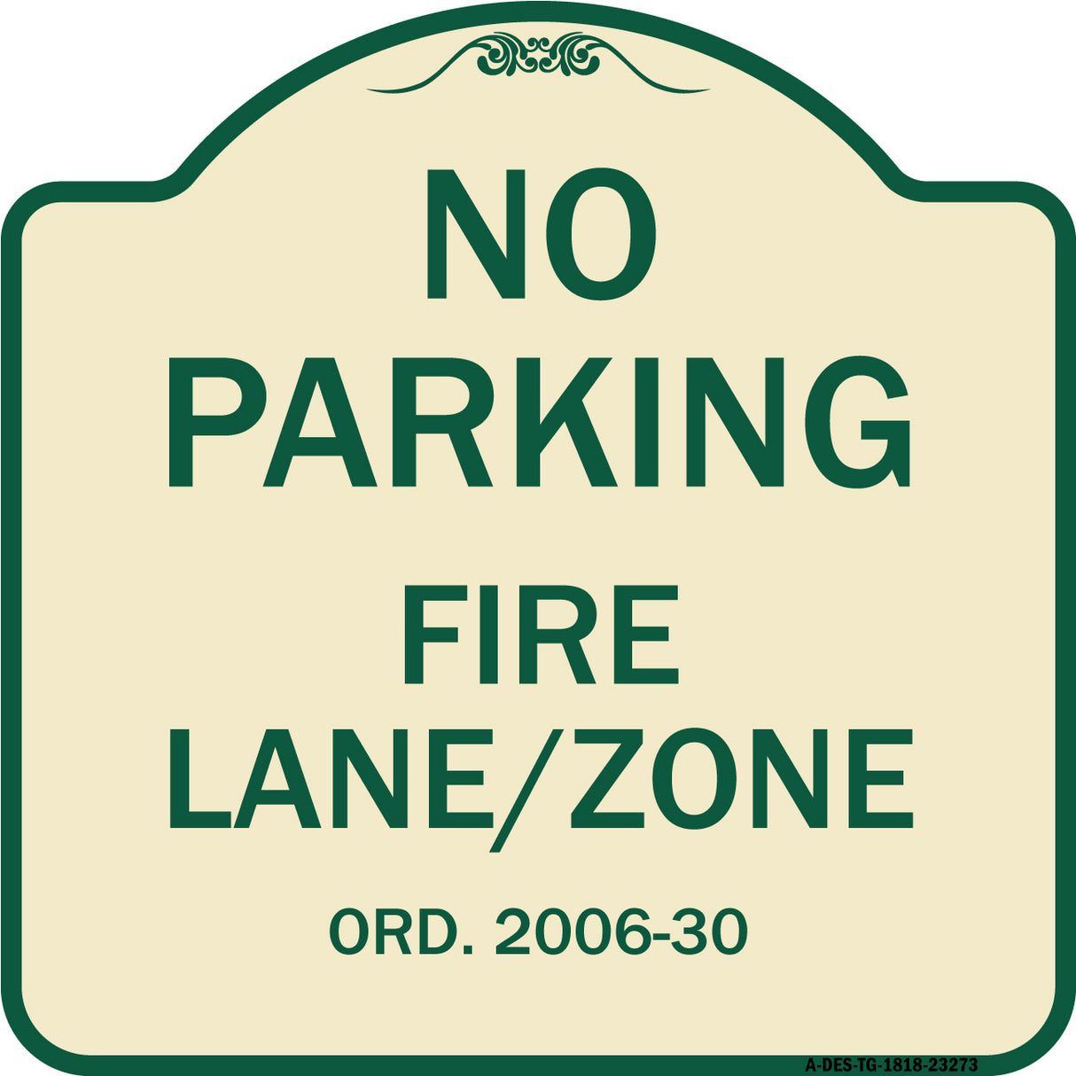 Princeton New Jersey No Parking Fire Lane Zone