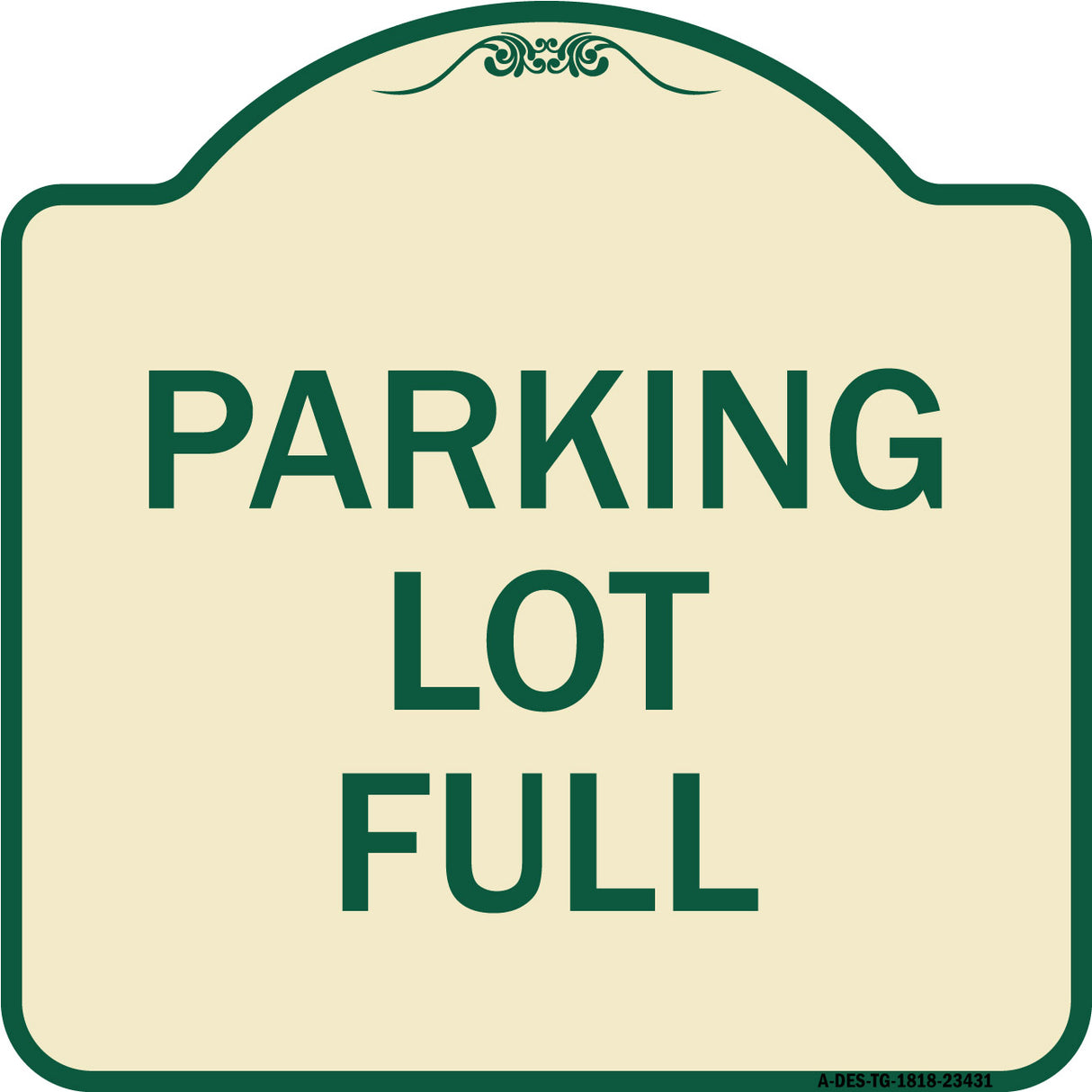Parking Lot Full