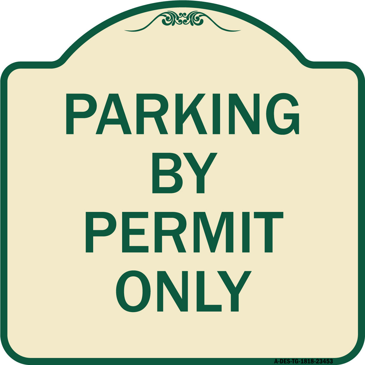 Parking by Permit Only