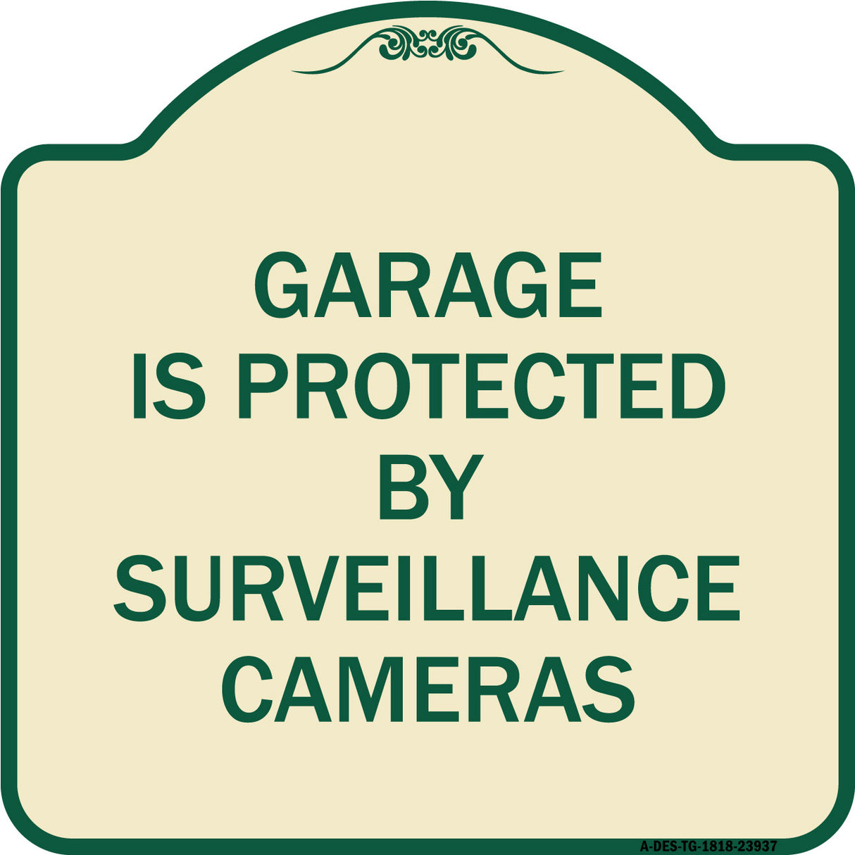 Garage Is Protected by Surveillance Cameras