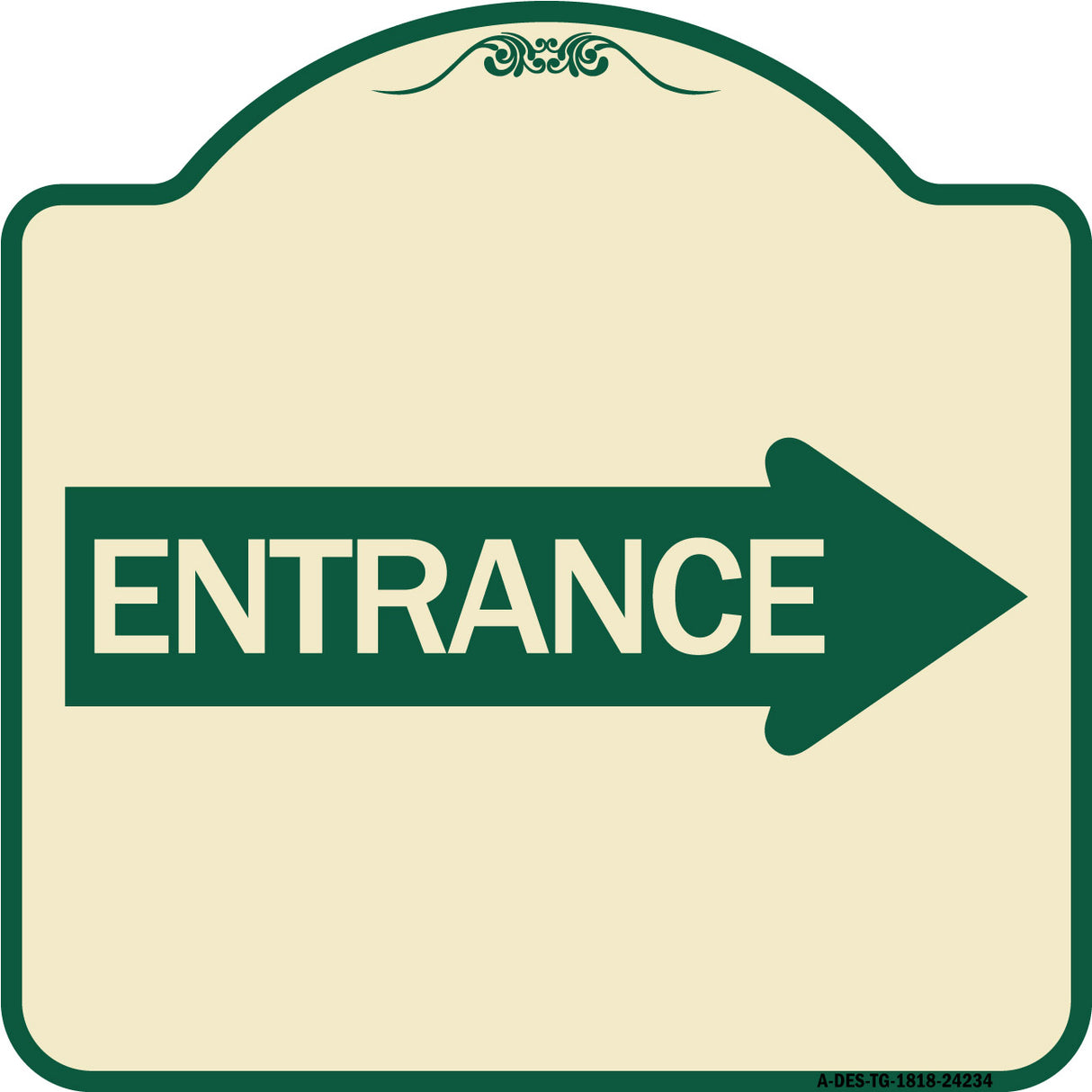 Right Arrow Entrance