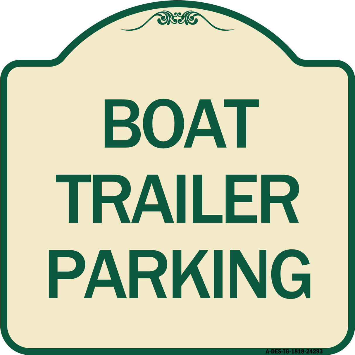 Boat Trailer Parking