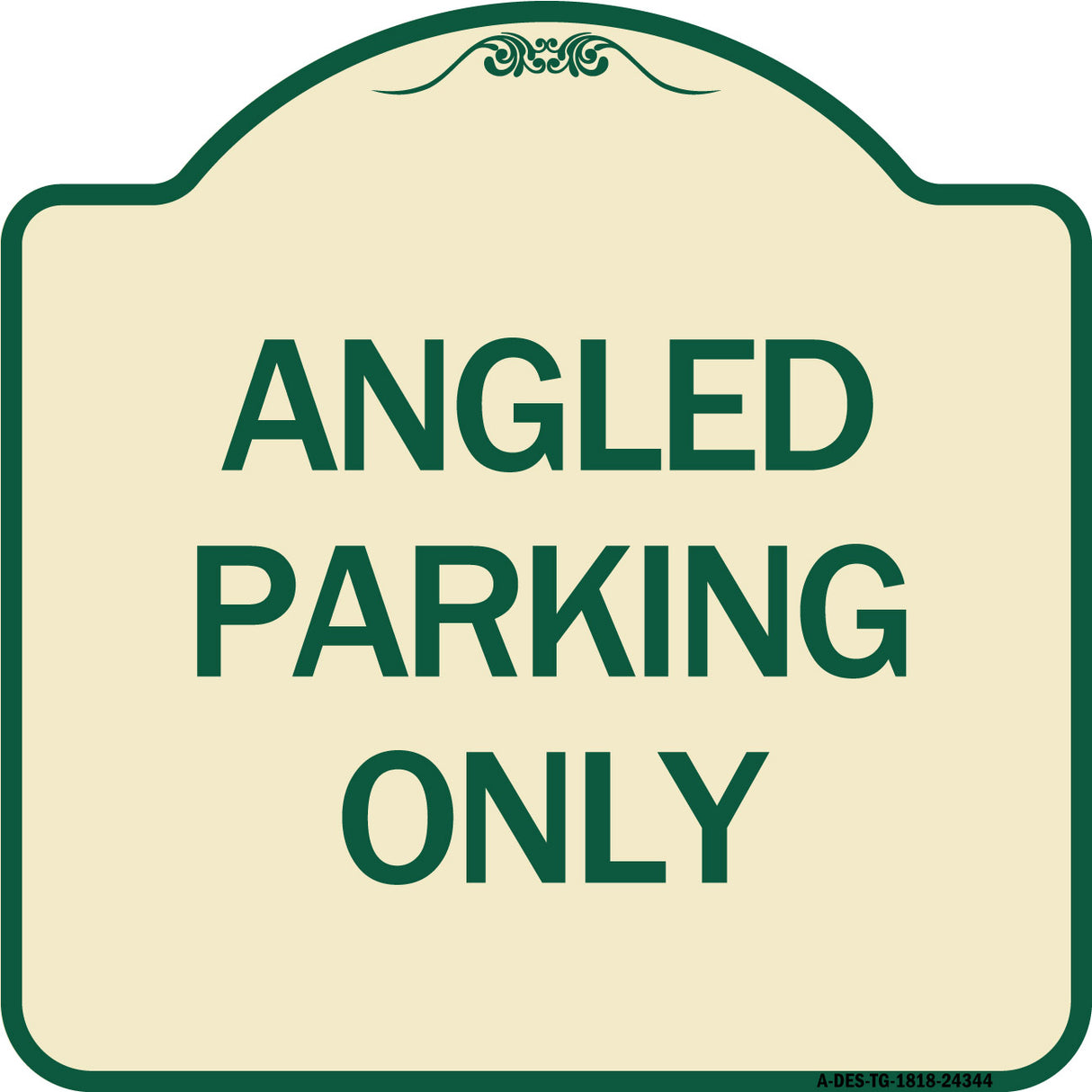 Angle Parking Only