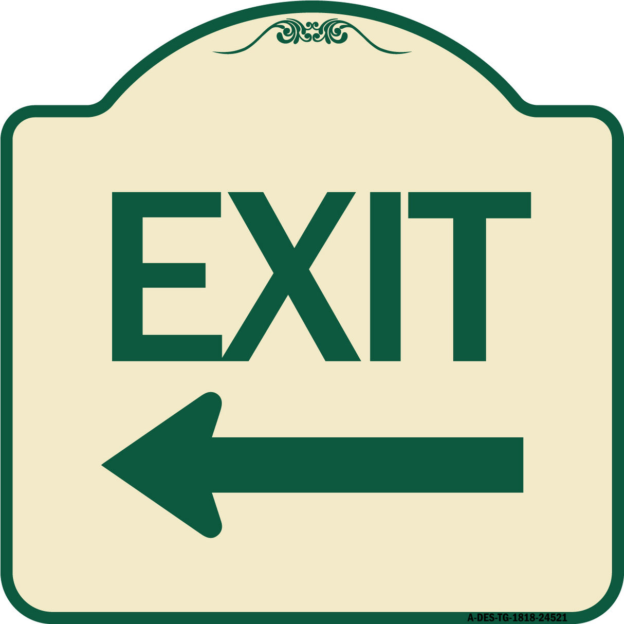 Exit with Left Arrow