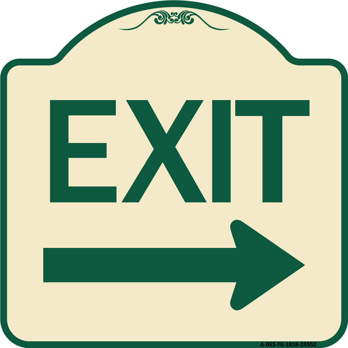 Exit with Right Arrow