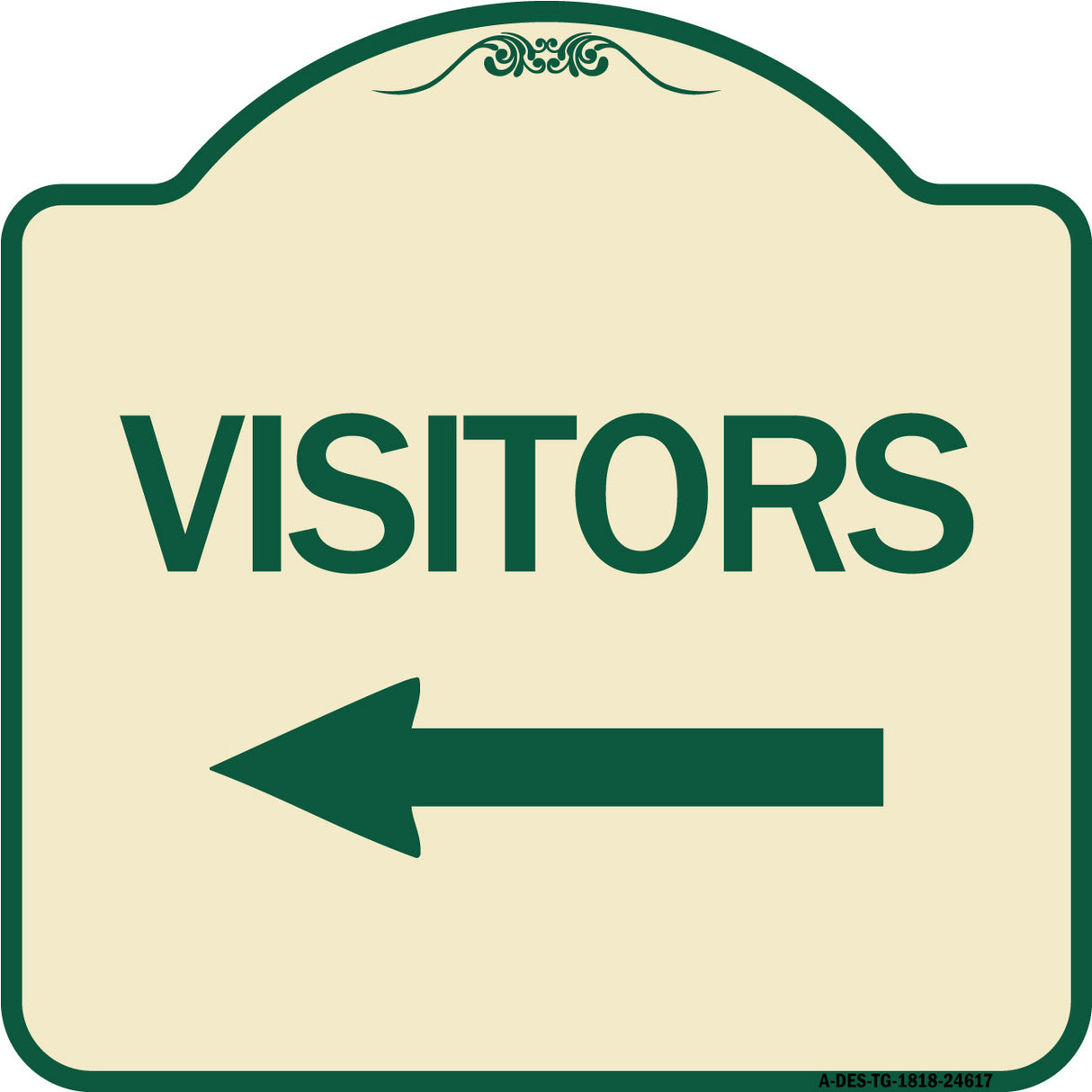 Visitors with Left Arrow