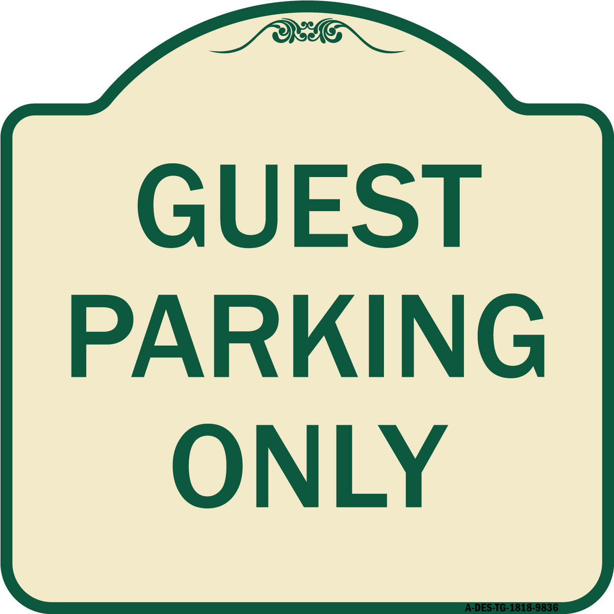 Guest Parking Only